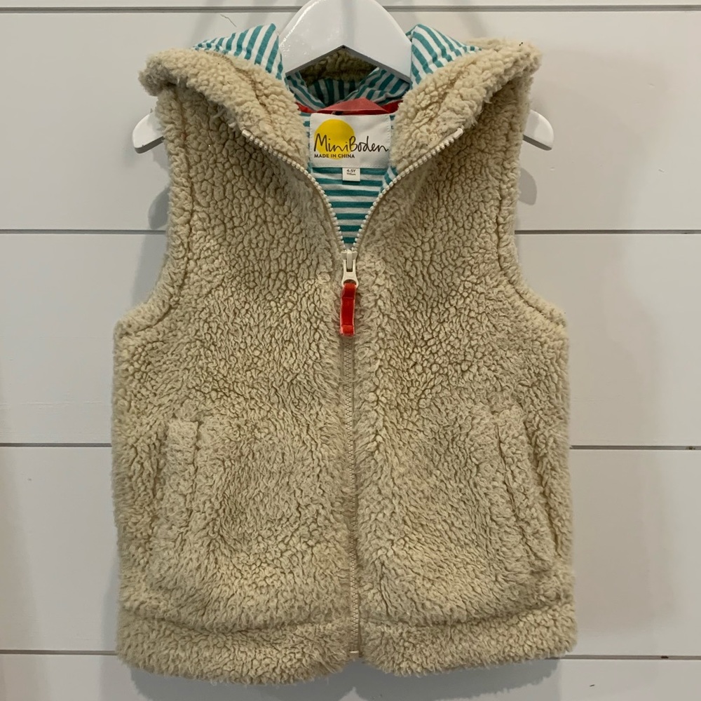 Mini Biden Faux Fur Vest
